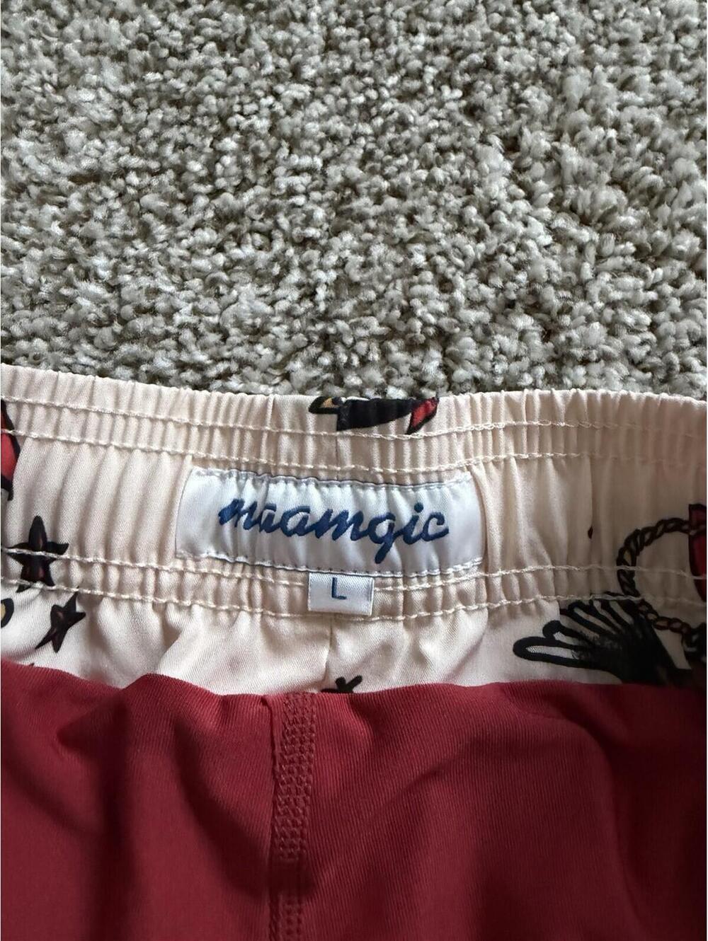 AMERICANA | 4TH OF JULY, PATRIOTIC EAGLES maamgic Mens 5.5 Inch Swim Trunks - Picture 2 of 3